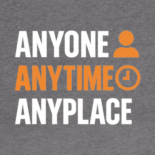 Anyone Anytime Funny Gym Workout Athlete Sports Training by logiamerch