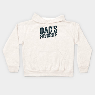 Dad's Favourite Kids Hoodie