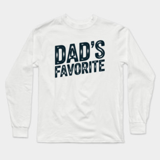 Dad's Favourite Long Sleeve T-Shirt