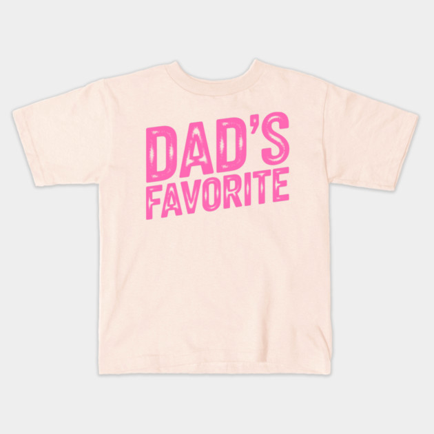 Dad's Favourite Kids T-Shirt by CreativeSage