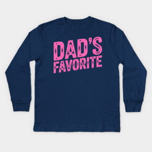 Dad's Favourite Kids Long Sleeve T-Shirt