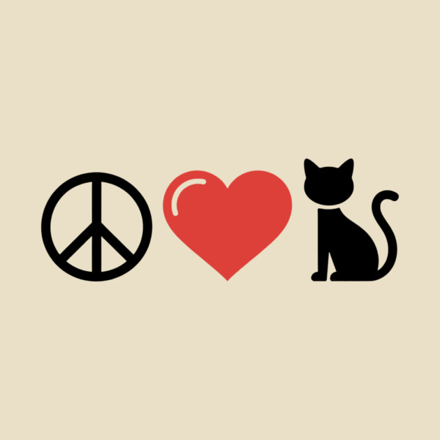 Peace Love Cats by CreativeSage