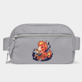 Horse Eating Ramen Bag