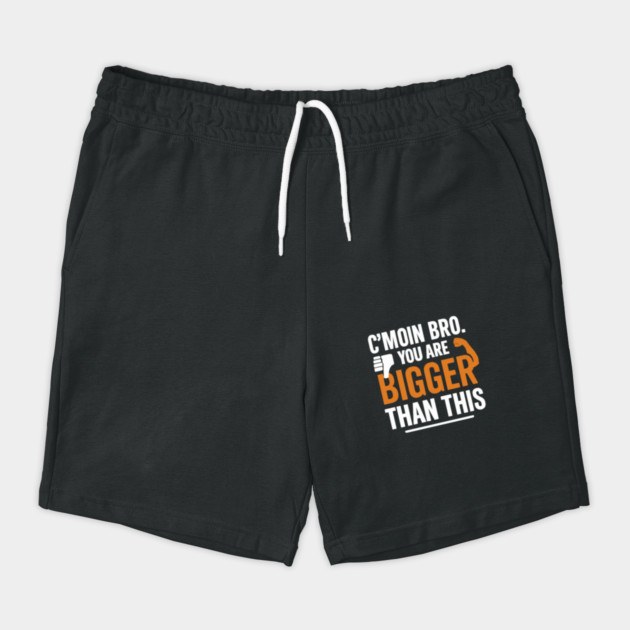 Motivational Fitnes Quote, You Are Bigger Than This by logiamerch