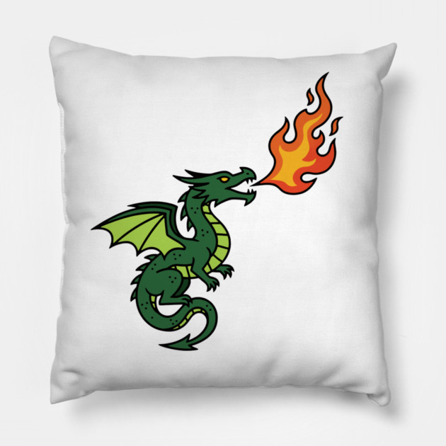 Dragon Pillow by CreativeSage