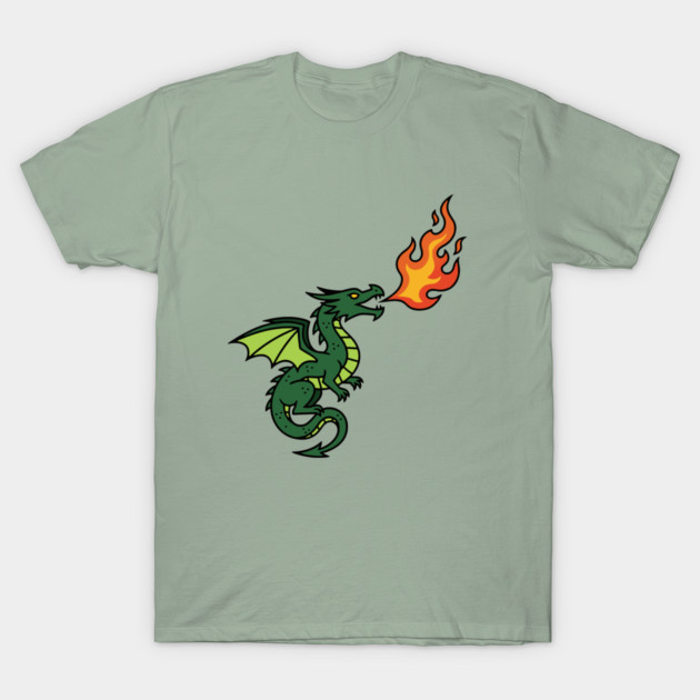 Dragon T-Shirt by CreativeSage