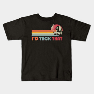 Id Tack That Funny Vintage Welder Metalworker Kids T-Shirt