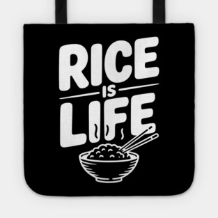 Rice Is Life Tote