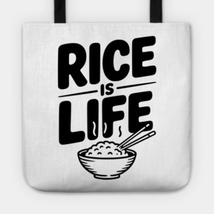 Rice Is Life Tote