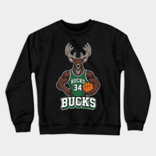 Milwaukee Basketball Crewneck Sweatshirt