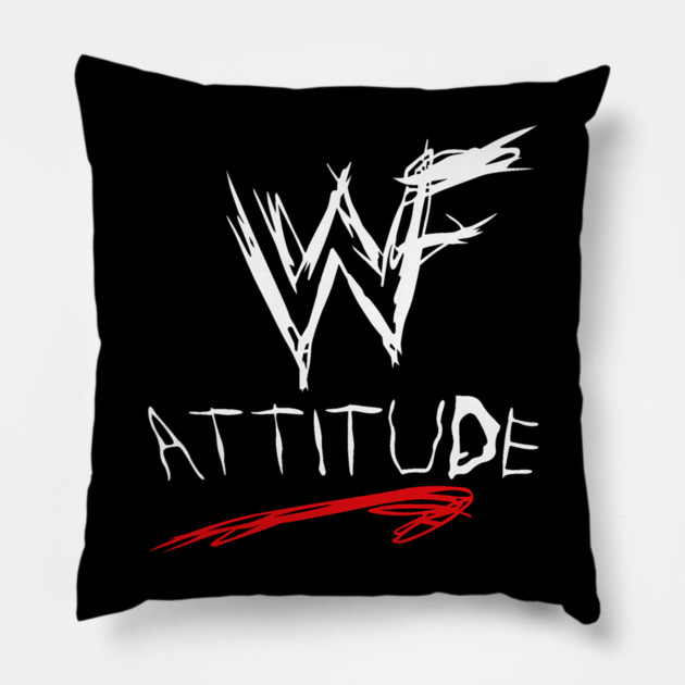 Wrestling Attitude Pillow by nicklower
