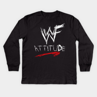 Wrestling Attitude Kids Long Sleeve T-Shirt