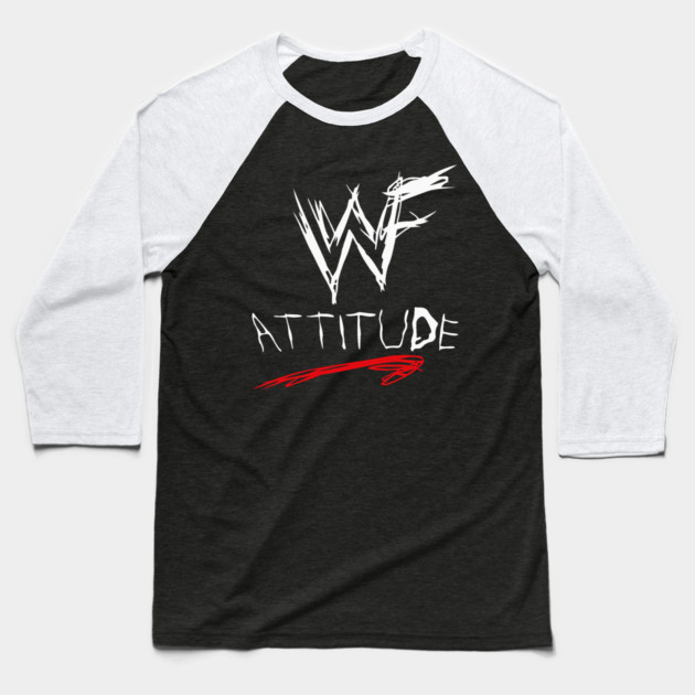 Wrestling Attitude Baseball T-Shirt by nicklower
