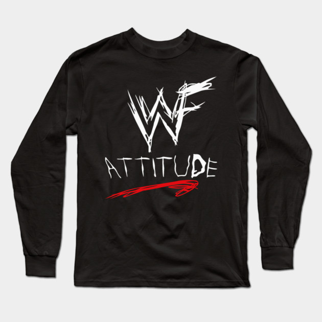 Wrestling Attitude Long Sleeve T-Shirt by nicklower
