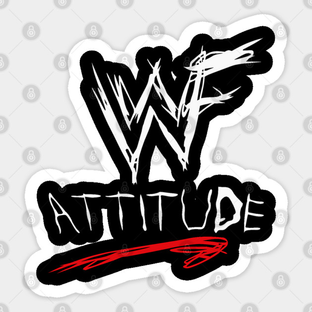 Wrestling Attitude Sticker by nicklower