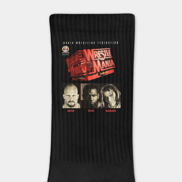 Stone Cold Steve Austin - Shawn Michaels - Tyson - WrestleMania by nicklower