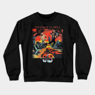 Stone Cold Steve Austin - Undertaker - Highway to Hell - Summer Slam Crewneck Sweatshirt
