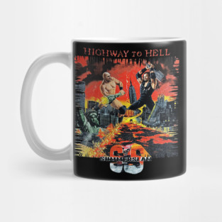 Stone Cold Steve Austin - Undertaker - Highway to Hell - Summer Slam Mug
