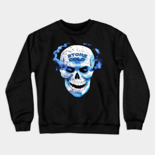 Stone Cold Steve Austin - Skull - Wrestling Crewneck Sweatshirt