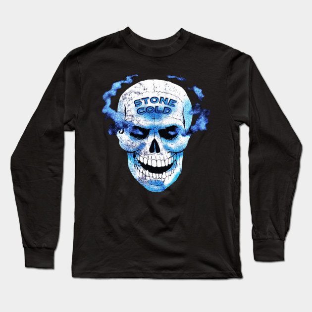 Stone Cold Steve Austin - Skull - Wrestling Long Sleeve T-Shirt by nicklower