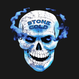 Stone Cold Steve Austin - Skull - Wrestling T-Shirt