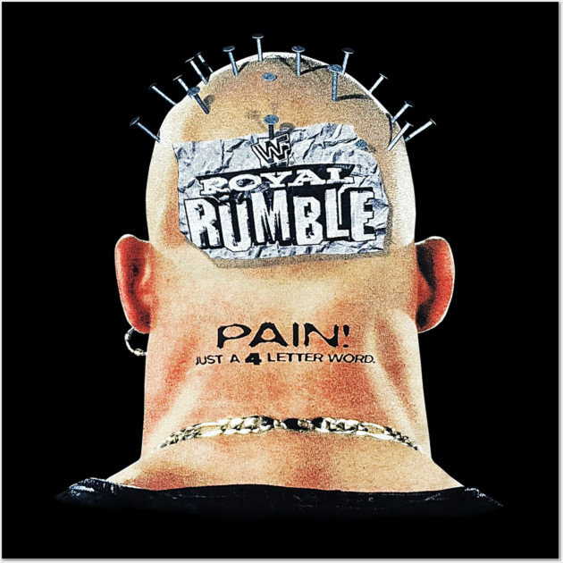 Stone Cold Steve Austin - Royal Rumble - Wrestling Wall Art by nicklower