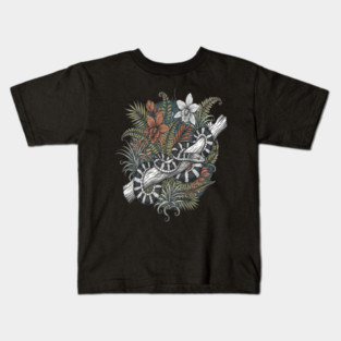 Malayan Krait Snake Vintage Illustration Kids T-Shirt