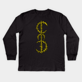 Solar Thorn Ascension Kids Long Sleeve T-Shirt