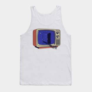 Cosmic Channel Retro TV Portal Tank Top