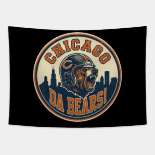 Chicago Bears Da Bears! Tapestry
