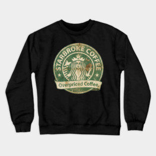 Vintage starbucks 90s Crewneck Sweatshirt