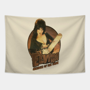 Elvira Mistress Of The Dark Horror Movie Tapestry