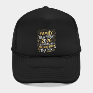Family New Year 2026 Bringing in The New Year Together Hat