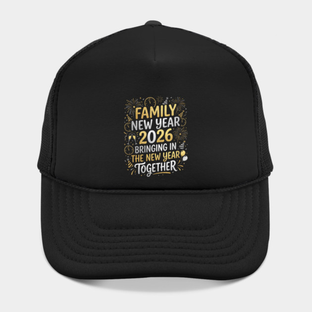 Family New Year 2026 Bringing in The New Year Together by Creatifly Graphic Tees