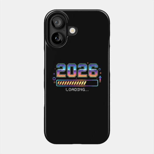 2026 Loading Phone Case by Creatifly Graphic Tees