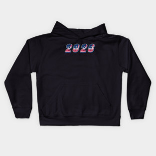 2026 American Flag Kids Hoodie