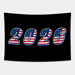 2026 American Flag Tapestry