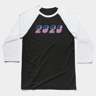 2026 American Flag Baseball T-Shirt