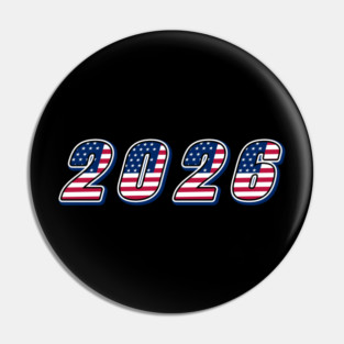 2026 American Flag Pin