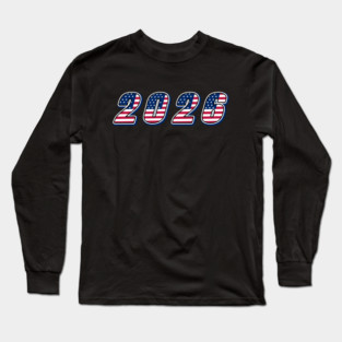 2026 American Flag Long Sleeve T-Shirt