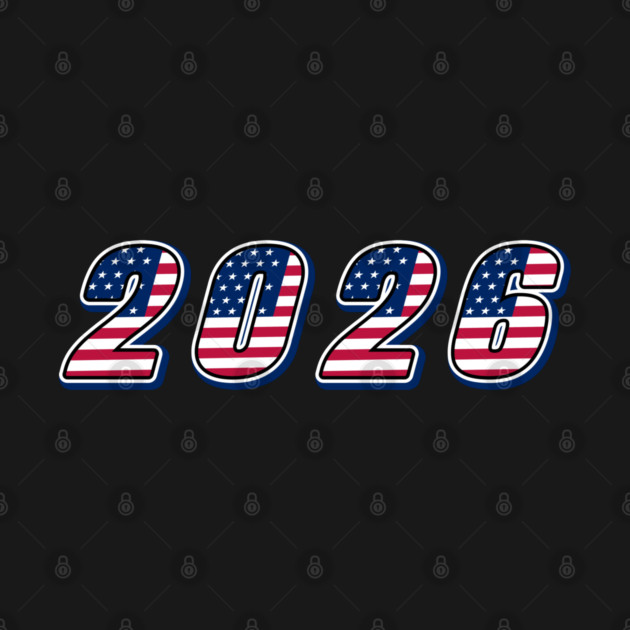 2026 American Flag by Creatifly Graphic Tees