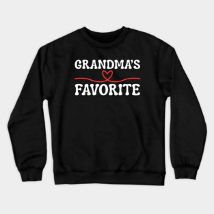 Grandma's Favorite Crewneck Sweatshirt