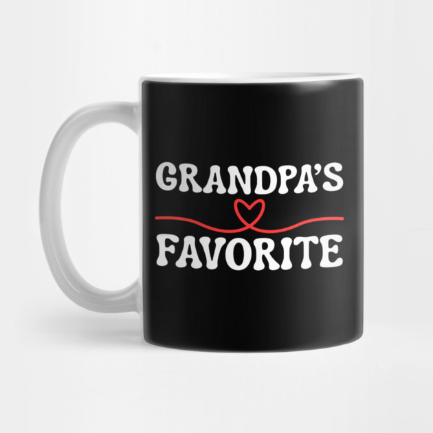Grandpa's Favorite by Creatifly Graphic Tees