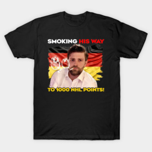 Leon Draisaitl Smoking His Way To 1000 Points T-Shirt