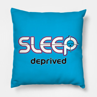 Sleep Deprived Energy Drink Parody Pillow