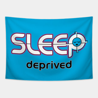 Sleep Deprived Energy Drink Parody Tapestry