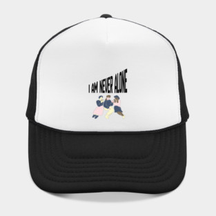 Quiet Faith Together – Minimal Community Illustration Tee Hat