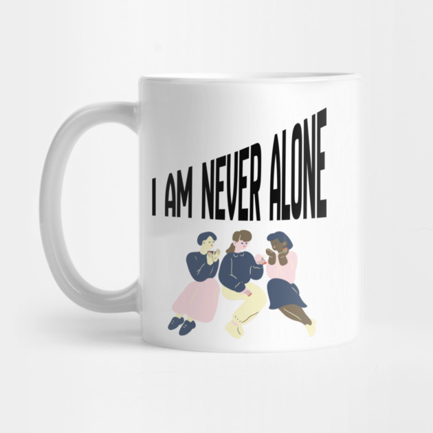 Quiet Faith Together – Minimal Community Illustration Tee by Anne Lee