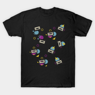 80's Retro Cassette Tape Retrowave T-Shirt