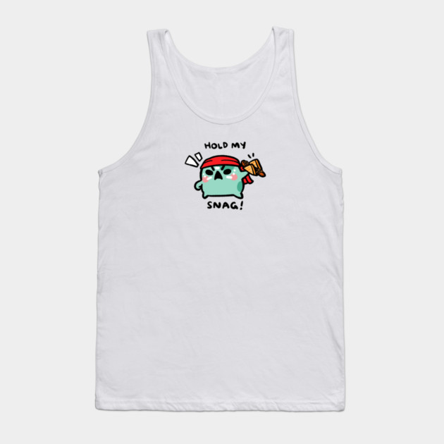 HOLD MY SNAG! Tank Top by angyfrog